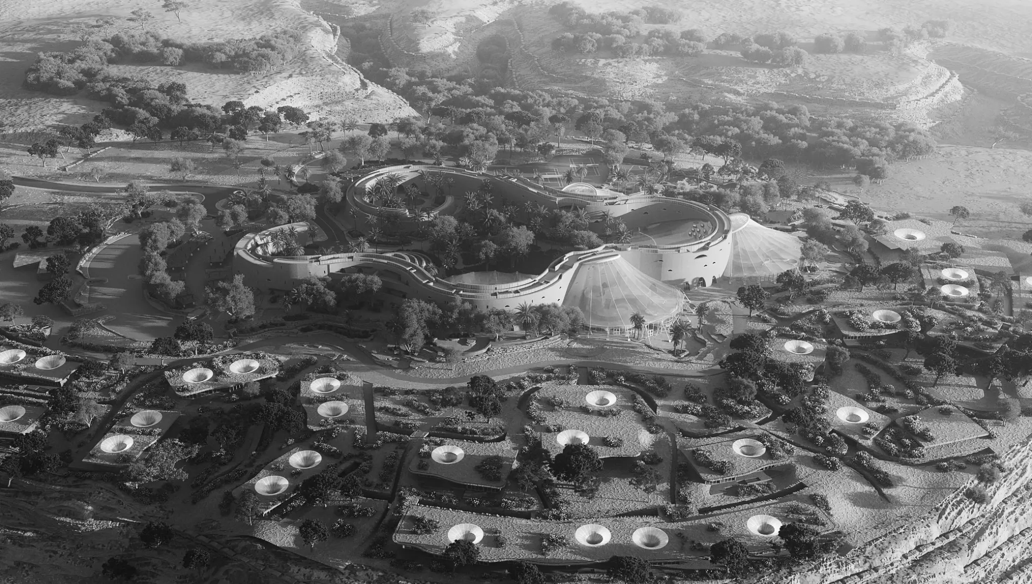 Tuwaiq Palace Aerial Masterplan